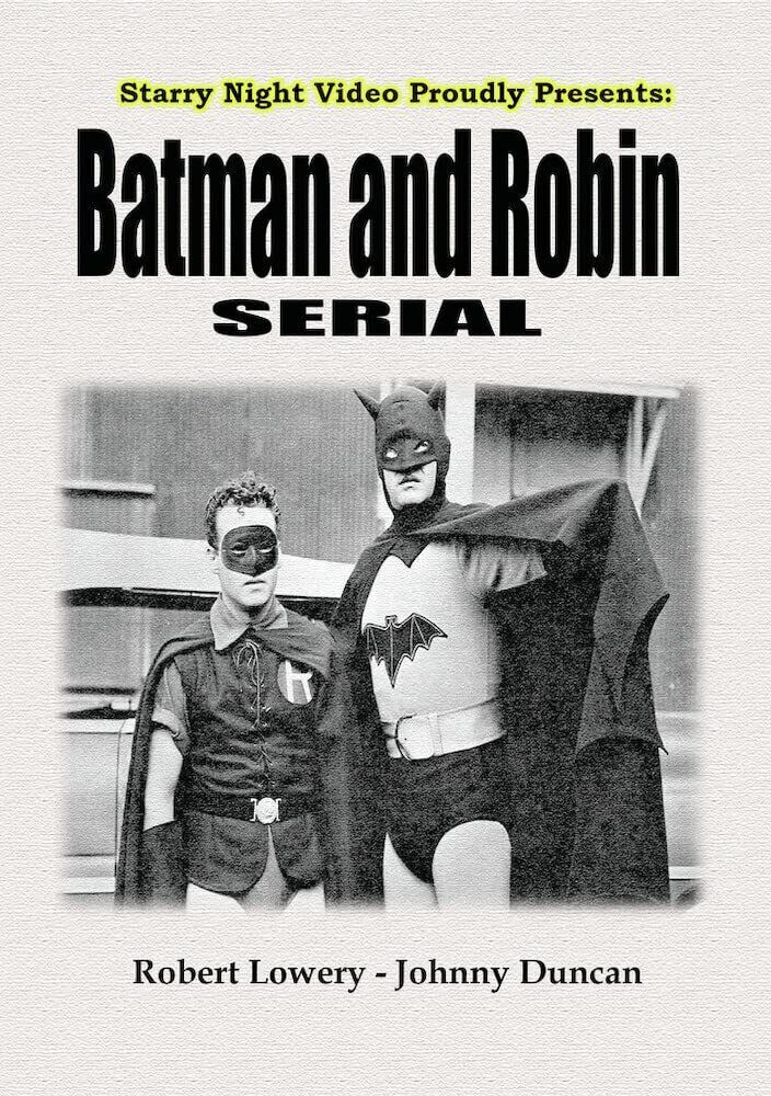 Batman and Robin (DVD) Johnny Duncan Robert Lowery
