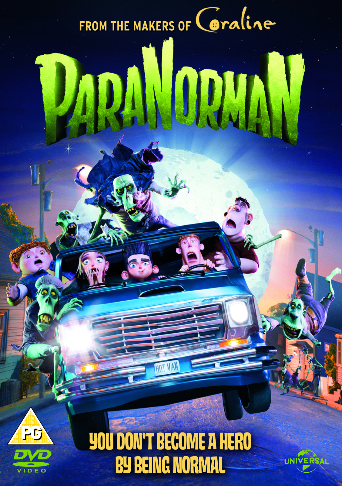 ParaNorman (DVD) Kodi Smit-McPhee Casey Affleck Tucker Albrizzi Tempestt Bledsoe
