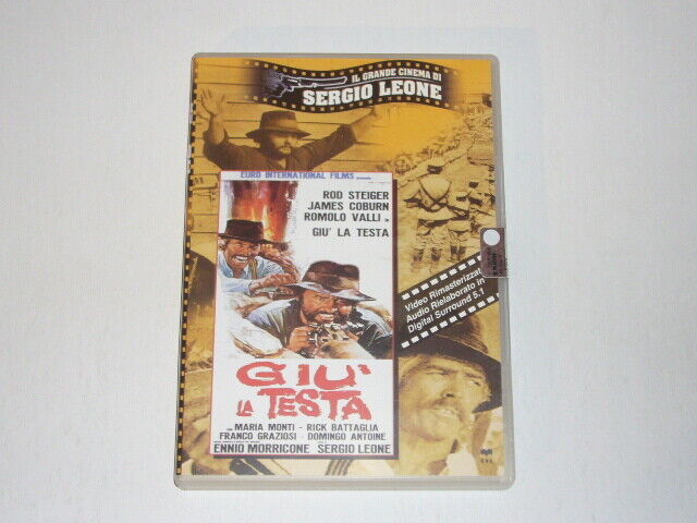 Giù La Testa - Rod Steiner / James Coburn DVD SIGILLATO