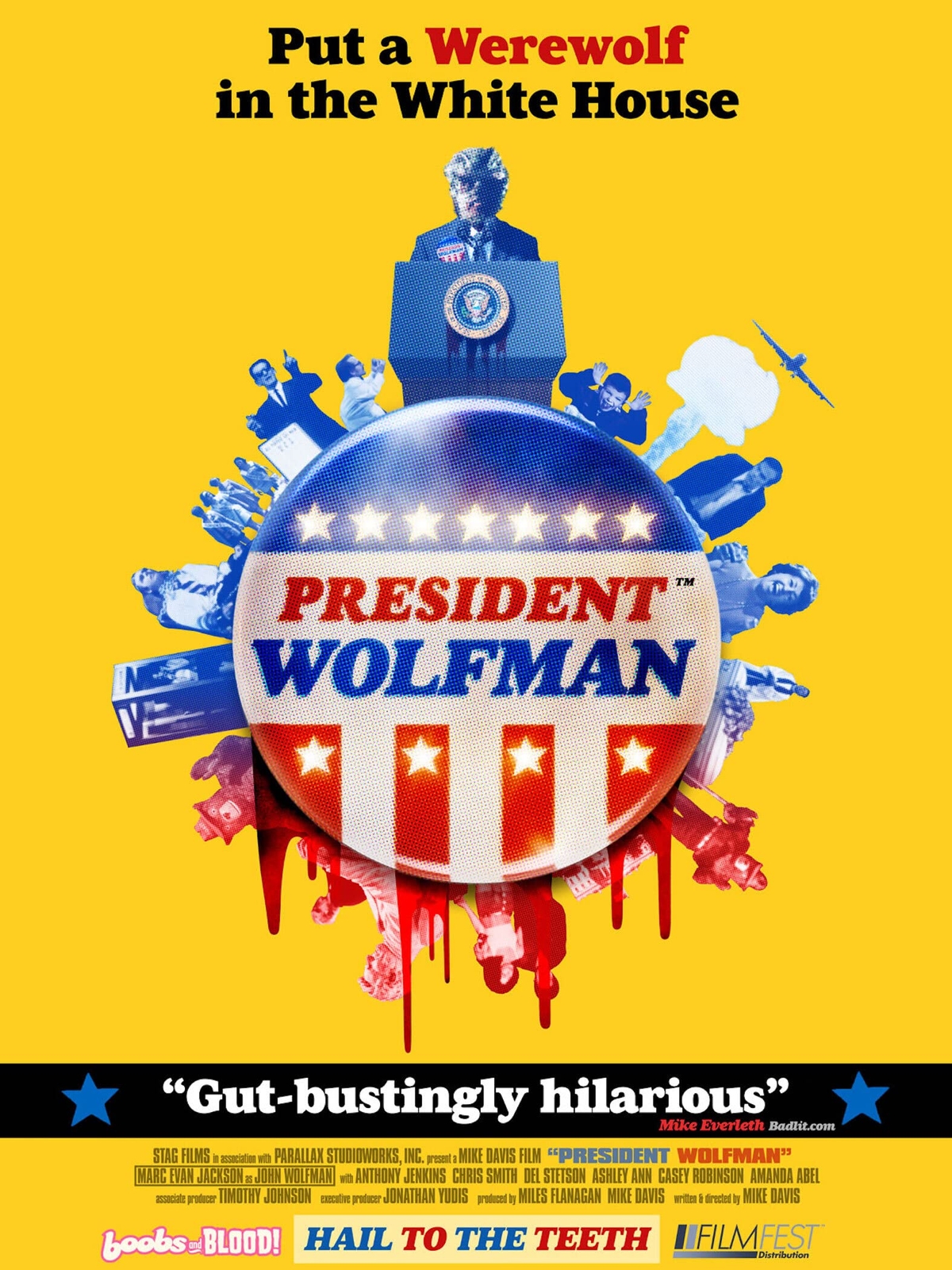 President Wolfman: Director's Cut (DVD) Robert R. Bloomingdale Timothy Johnson