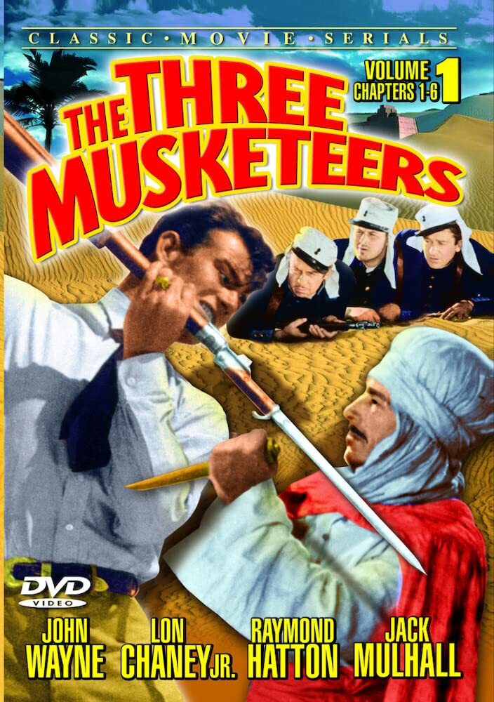The Three Musketeers, Volume 1 (Chapters 1-6) (DVD) John Wayne Jr. Lon Chaney