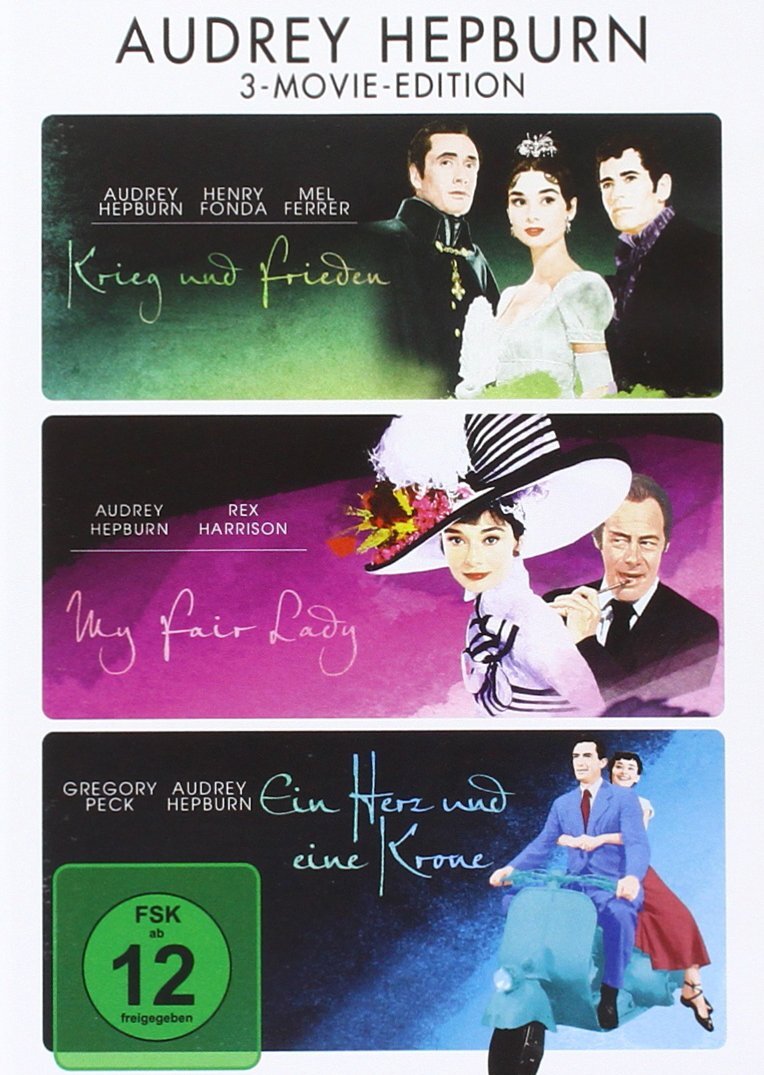 Audrey Hepburn 3-Movie-Edition [3 DVDs] (DVD) Audrey Hepburn Henry Fonda