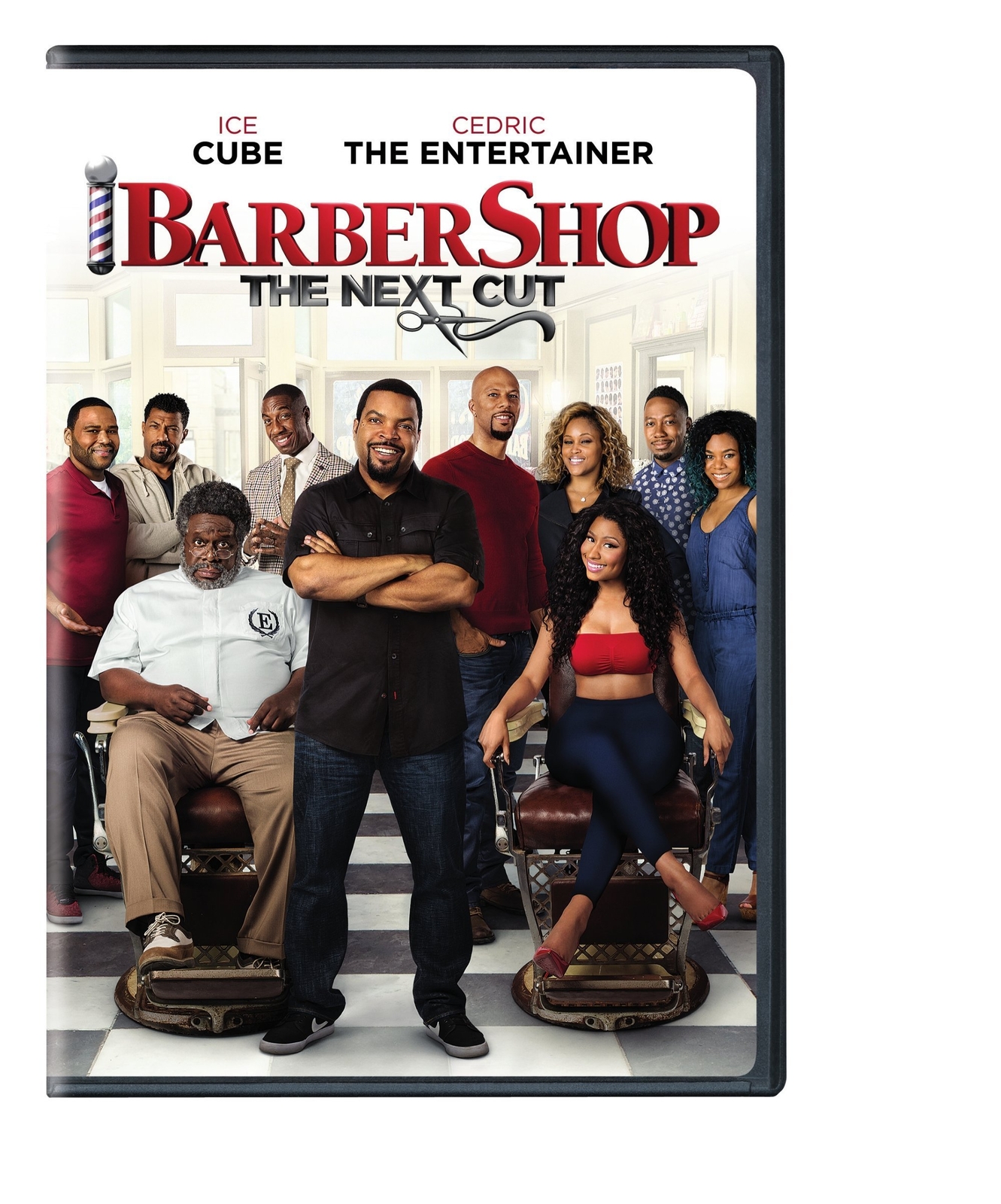 Barbershop: The Next Cut (DVD) Ice Cube Cedric Antonio Kyles Regina Hall Eve