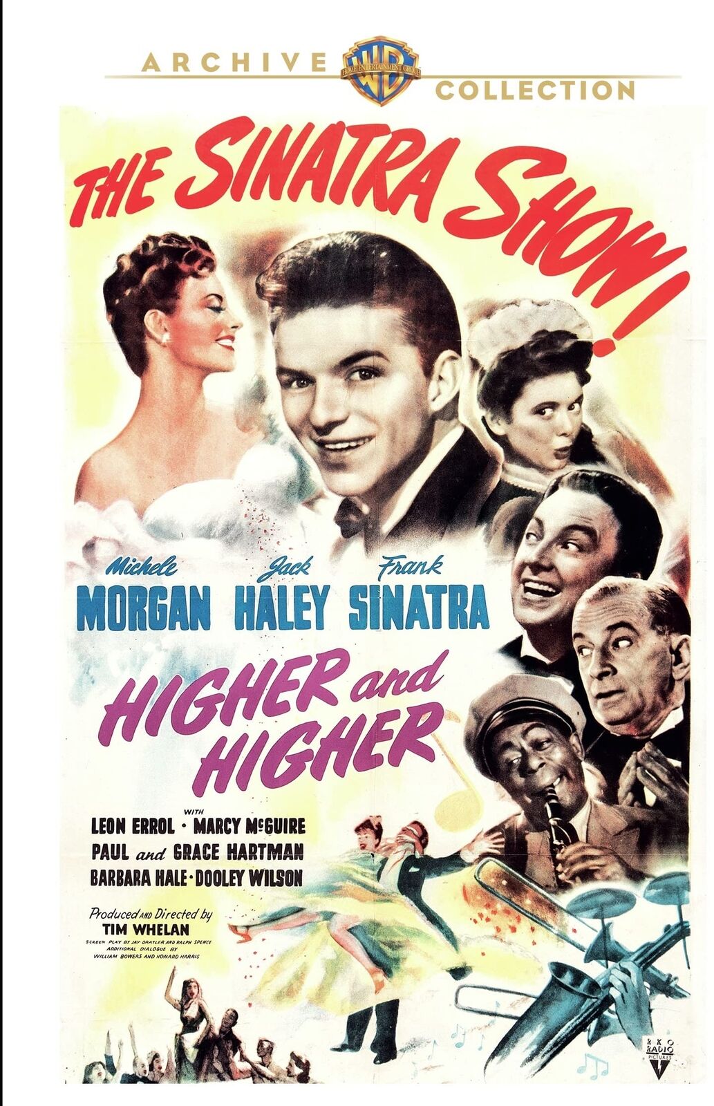 Higher And Higher (DVD) Barbara Hale Dooley Wilson Marcy McGuire Mary Wickes
