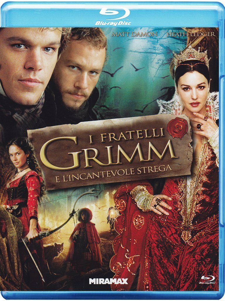 I FRATELLI GRIMM E L'INCANTEVOLE STREGA Con Matt Damon BLU RAY NUOVO
