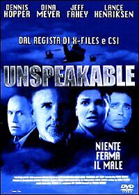 Unspeakable DVD STORM VIDEO