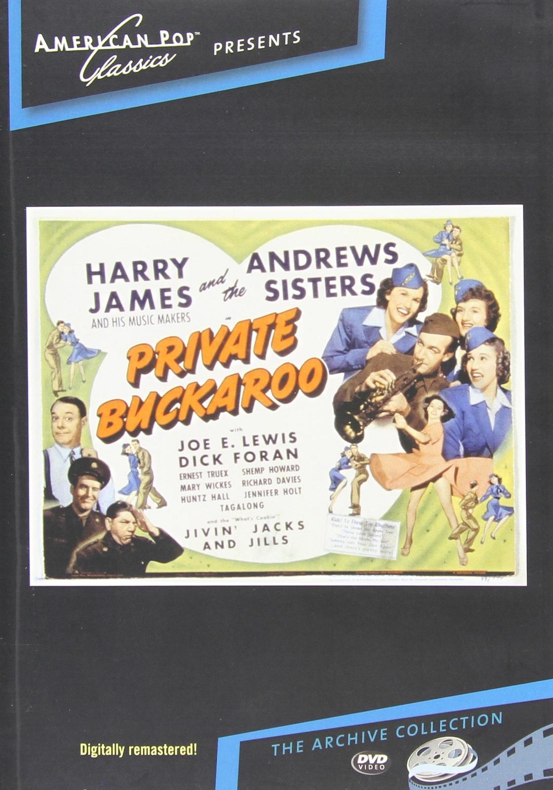 Private Buckaroo (DVD) Andrews Sisters Harry James Joe E. Lewis