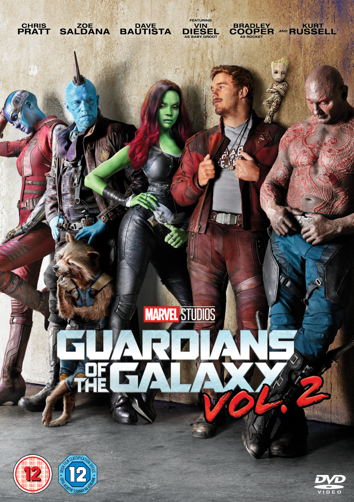 Guardians of the Galaxy: Vol. 2 (DVD) Sylvester Stallone Karen Gillan Sean Gunn