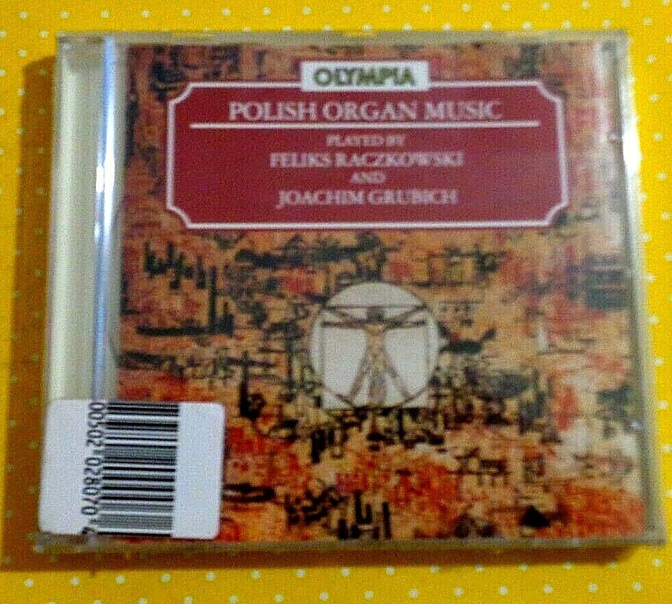 POLISH ORGAN MUSIC - FELIKS RACZKOWSKI - JOACHIM GRUBICH  - CD SIGILLATO