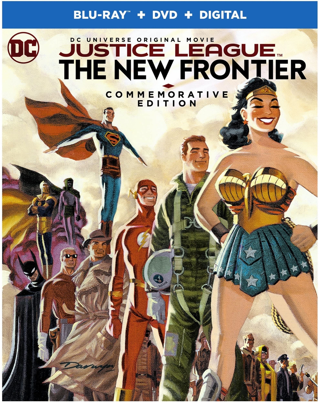 Justice League: New Frontier Commemorative Edition (BD/DVD/UV Combo) (Blu-ray)