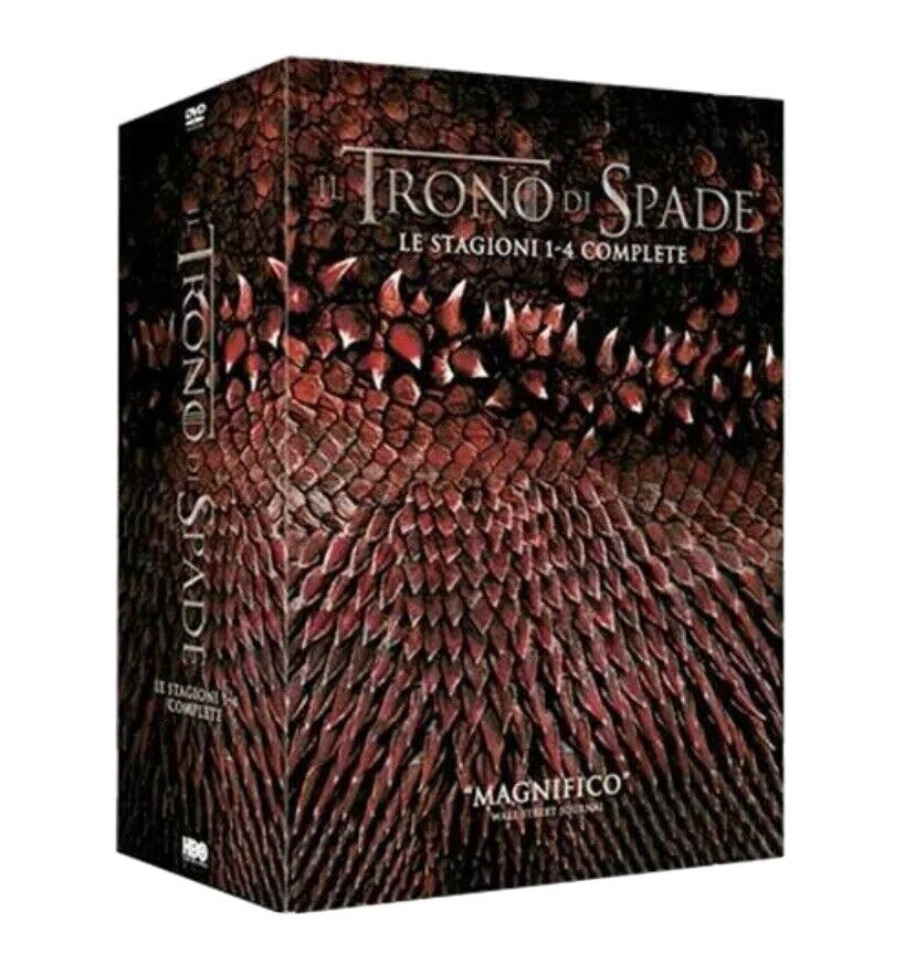 IL TRONO DI SPADE,  LE STAGIONI 1-4 COMPLETE COFANETTO DVD GAME OF THRONES