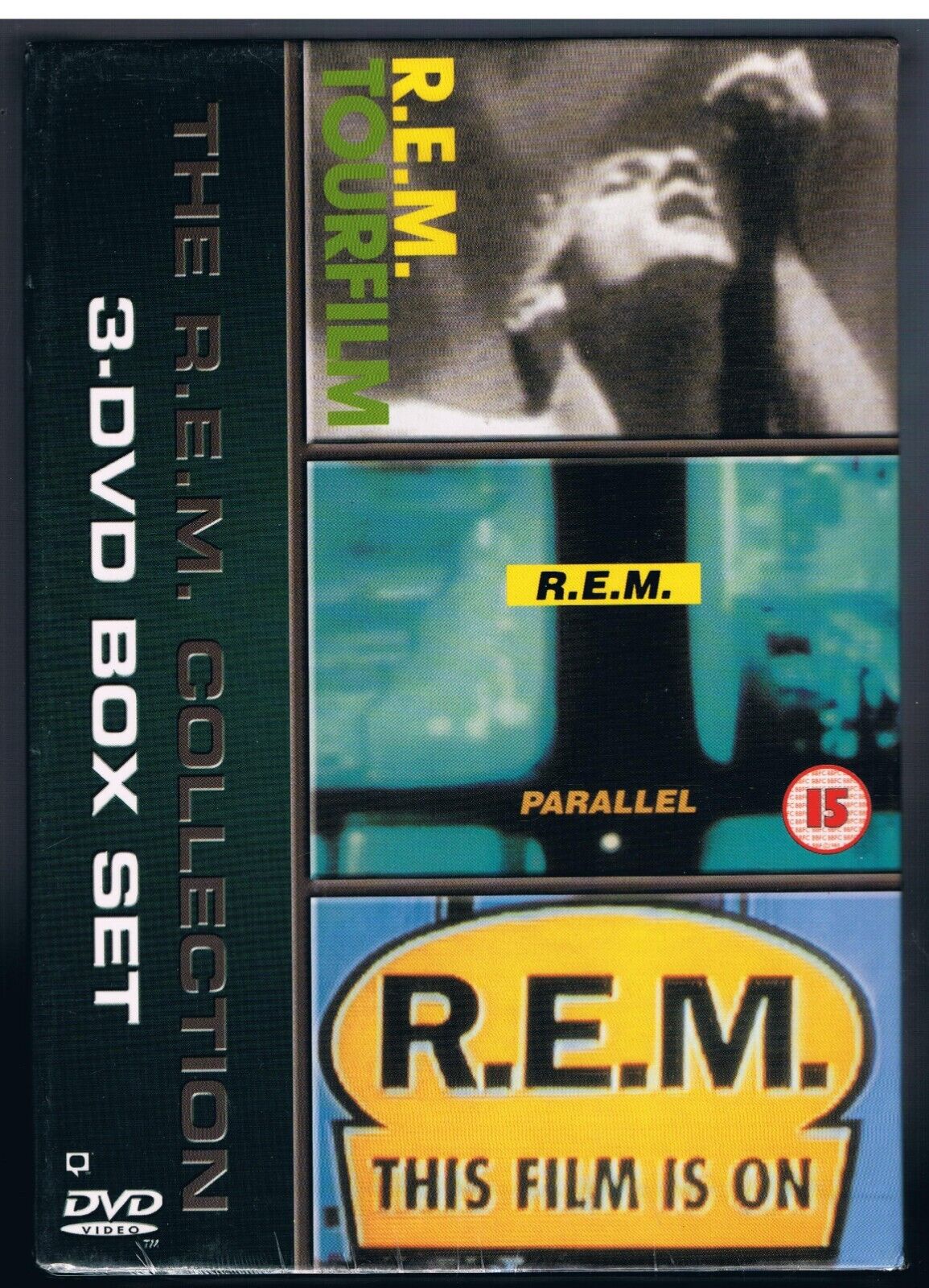 R.E.M. THE REM COLLECION TOURFILM PARALLEL THIS FILM IS ON BOX 3 DVD SIGILLATO!!