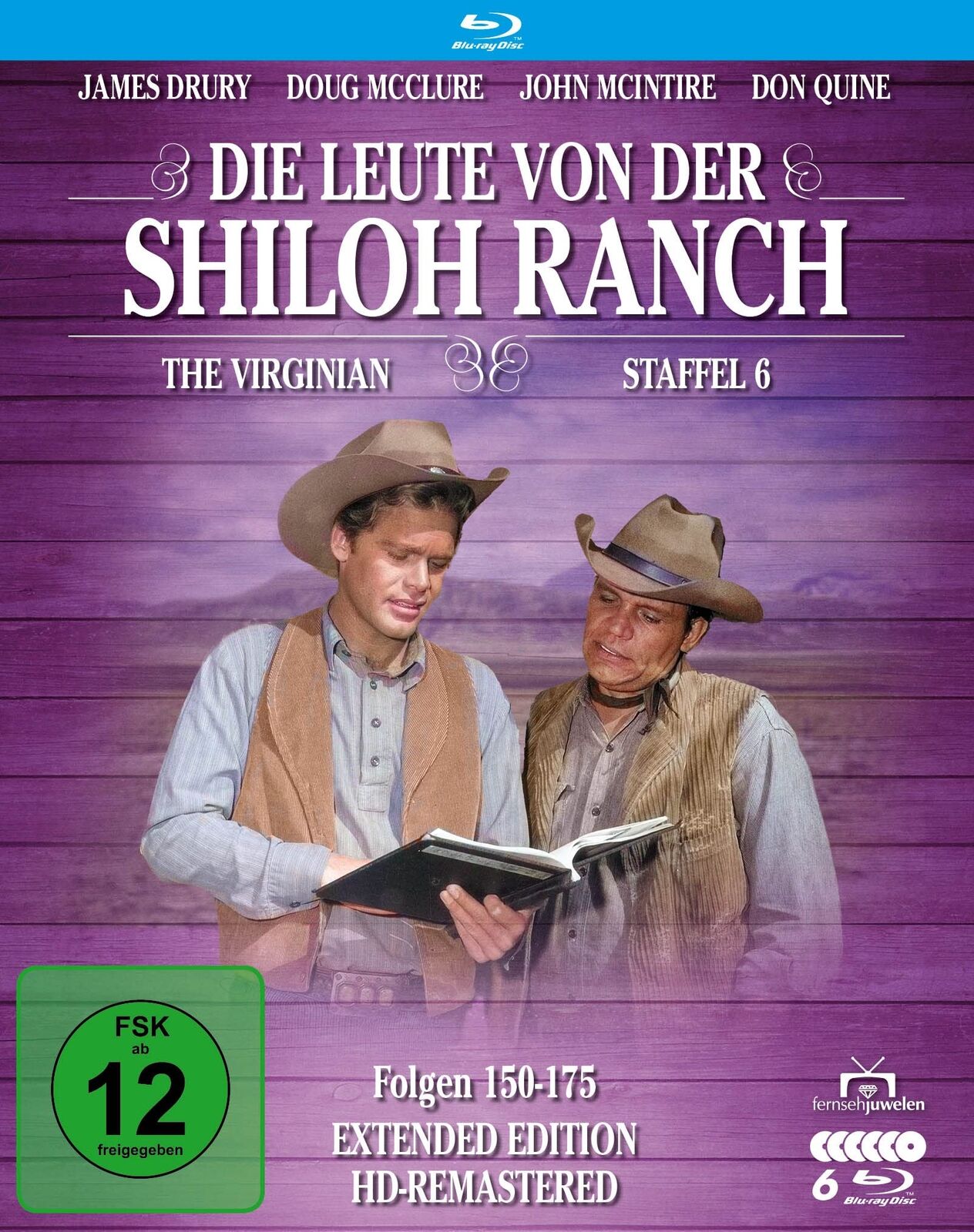 Die Leute von der Shiloh Ranch - Staffel 6 (HD-Remastered) (Fernsehjuw (Blu-ray)