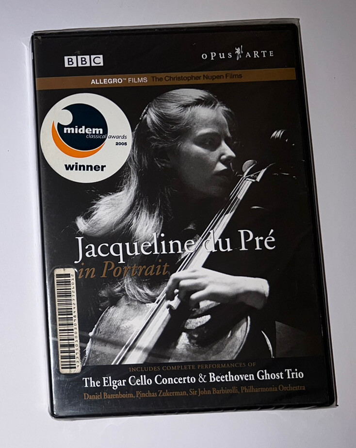 JACQUELINE DU PRE IN PORTRAIT - RARE DVD 2004 - OUT OF PRINT - NEW SEALED