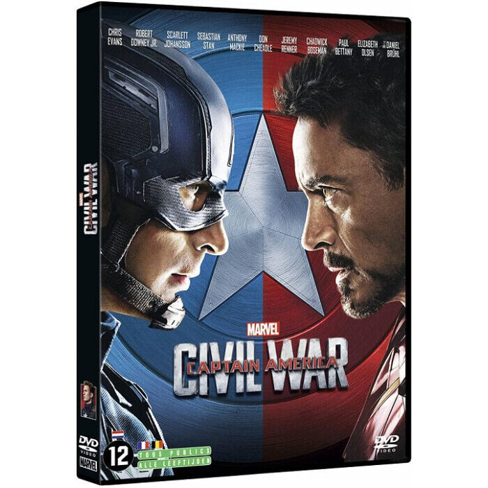 Captain America Civil War DVD Nuova