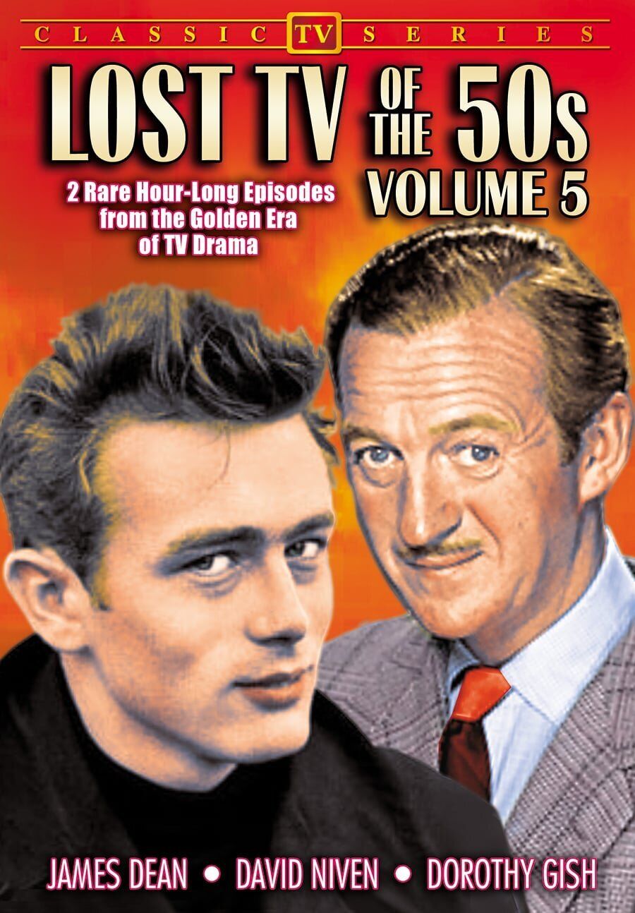 Lost TV of the 50s, Volume 5 (DVD) David Niven Dorothy Gish Ed Begley James Dean