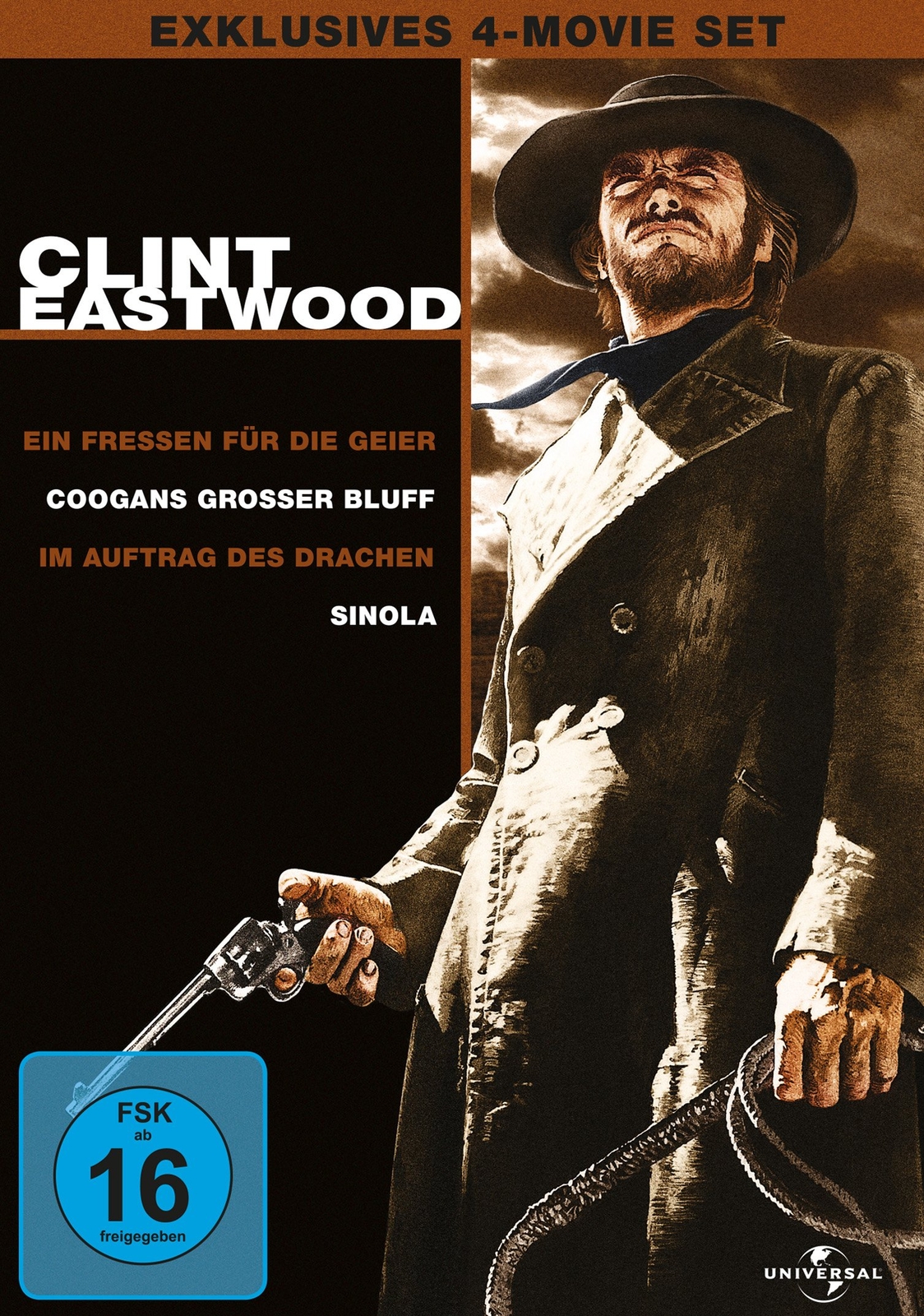 Clint Eastwood Collection - 4-Movie-Set [4 DVDs] (DVD) Eastwood Clint