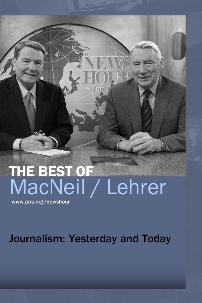 Journalism: Yesterday and Today (DVD) Marvin Kalb Richard Reeves Robert MacNeil