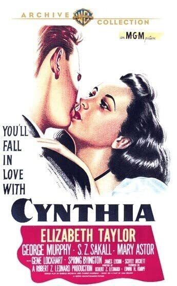 Cynthia (DVD) Gene Lockhart George Murphy Jimmy Lydon Mary Astor S.Z. Sakall