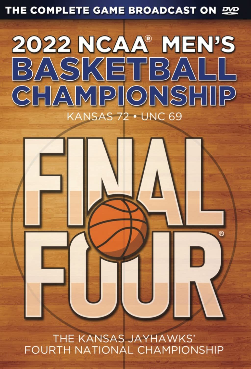2022 NCAA Men's Basketball Championship Kansas Jayhawks (DVD) Kansas Jayhawks