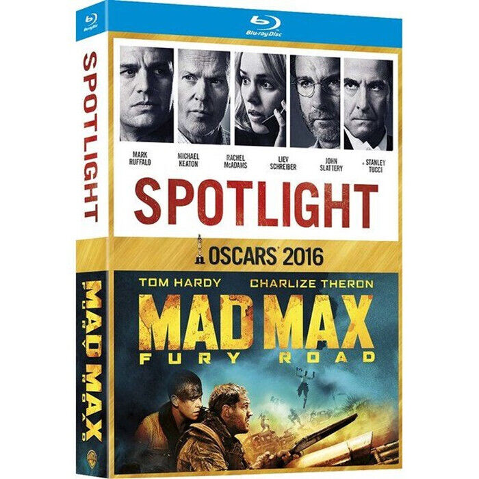 Spotlight + Mad Max Fury Road Cofanetto Blu-Ray Nuova