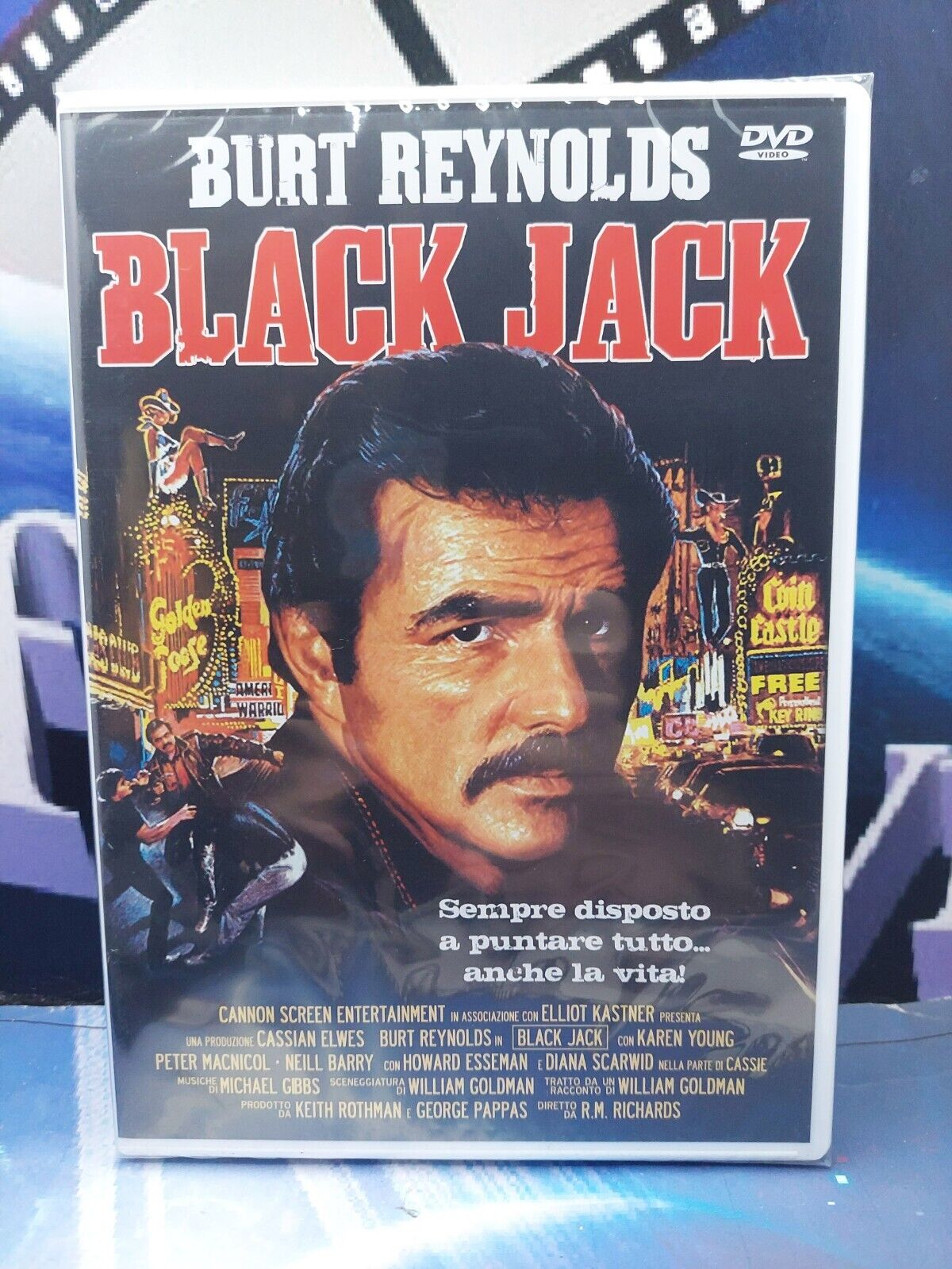 BLACK JACK DVD  con Burt Reynolds   1987  *NUOVO*