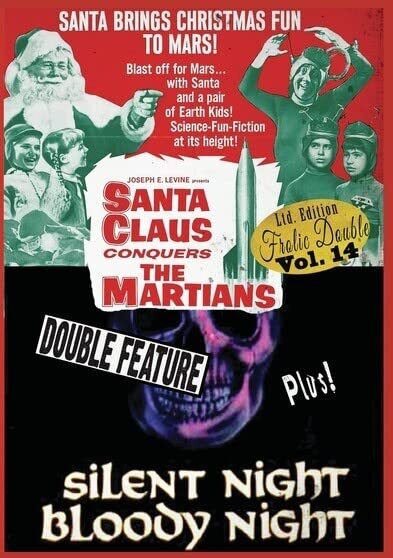 Santa Claus Conquers the Martians / Silent Night, Bloody Night (DVD) John Call