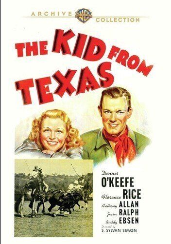 The Kid From Texas (DVD) Dennis O’Keefe Florence Rice Anthony Allan Jessie Ralph