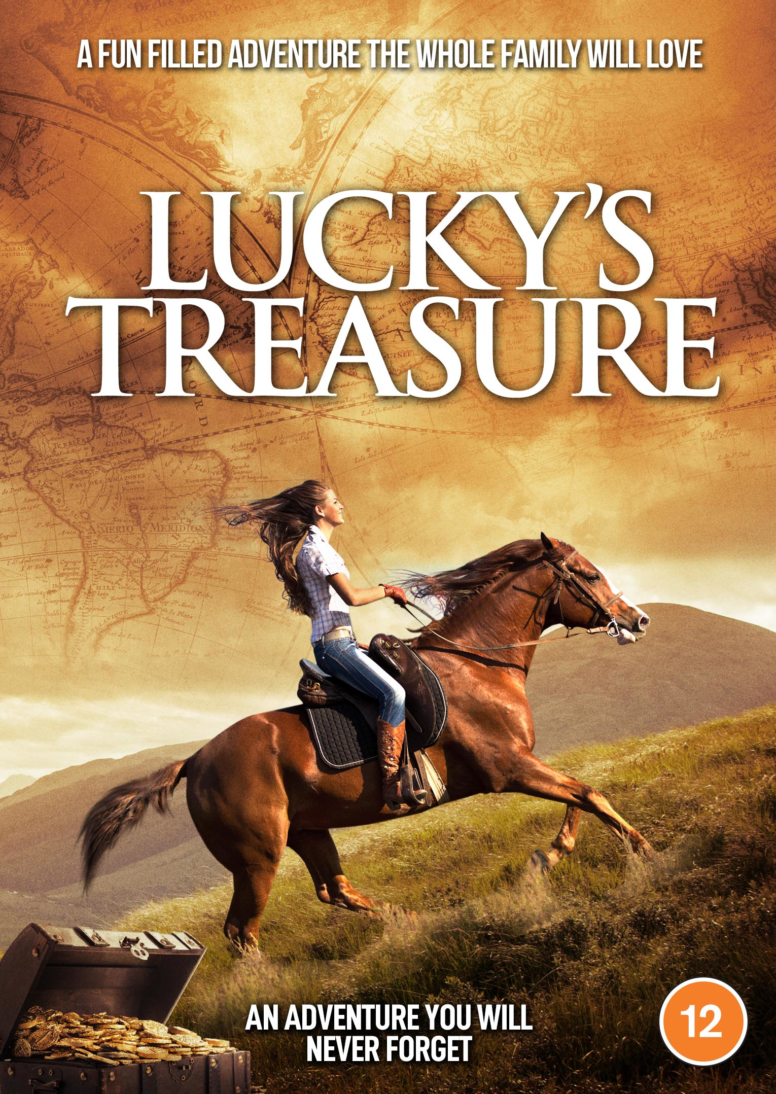 Lucky's Treasure (DVD) Lauren Taylor Ryan Gregg JT Neal Delaney Nick Forrest