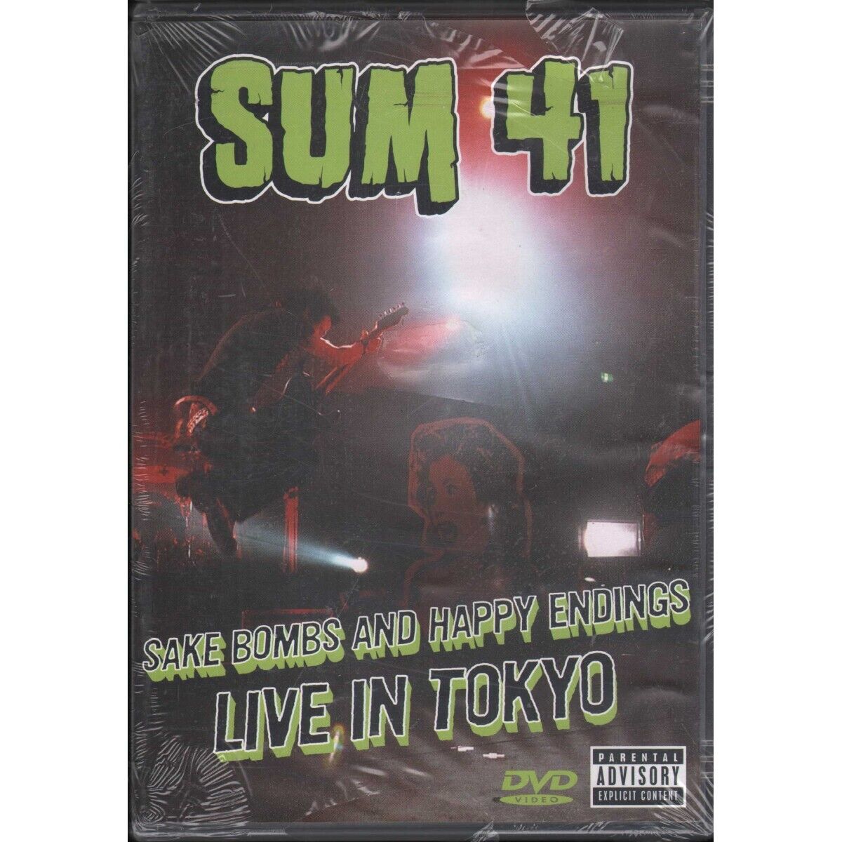 Sum 41 DVD Sake Bombs And Happy Endings - Live In Tokyo Island – 0602498607886 S