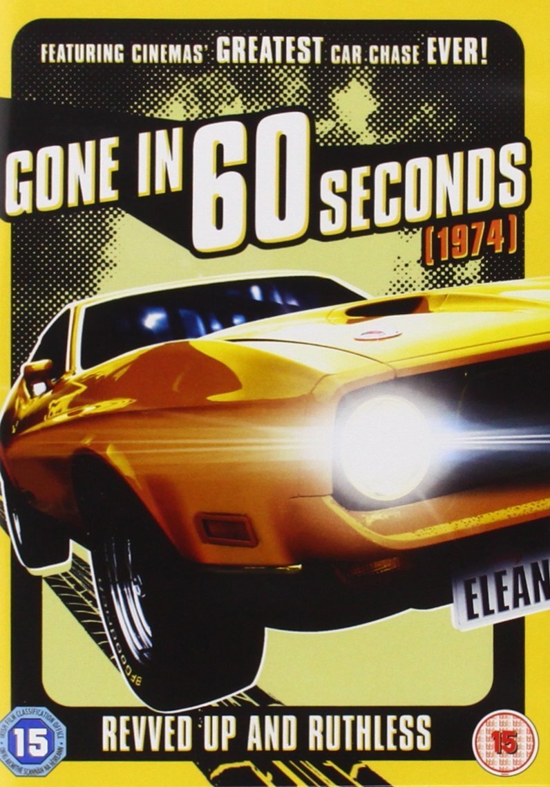 Gone in 60 Seconds (1974) (DVD) H.B. Halicki Marion Busia Jerry Daugirda