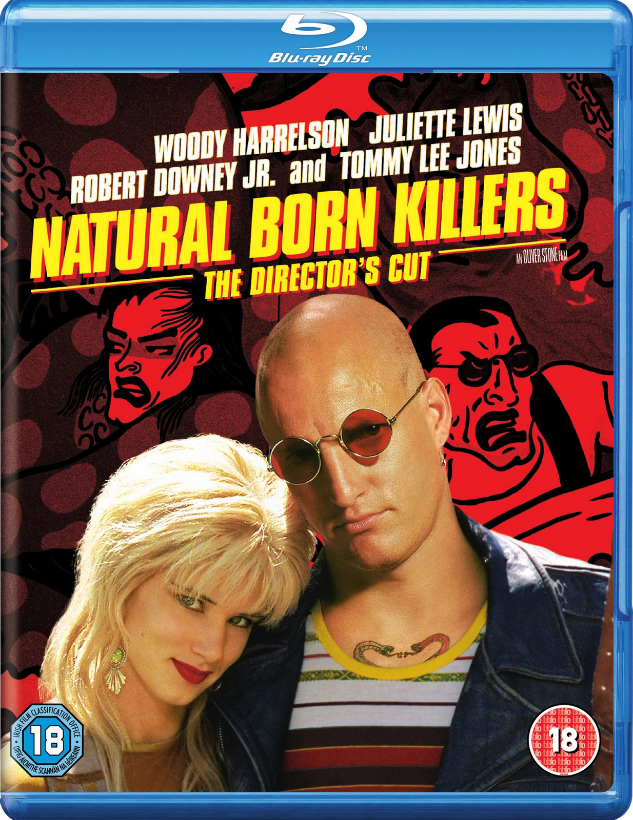 Natural Born Killers: Director's Cut (Blu-ray) Juliette Lewis Robert Downey Jr.
