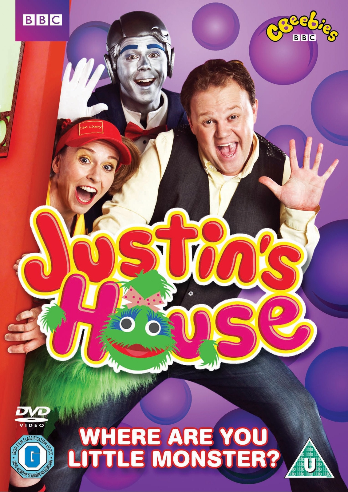 Justin's House: Where Are You Little Monster? (DVD) Justin Fletcher Steve Kynman