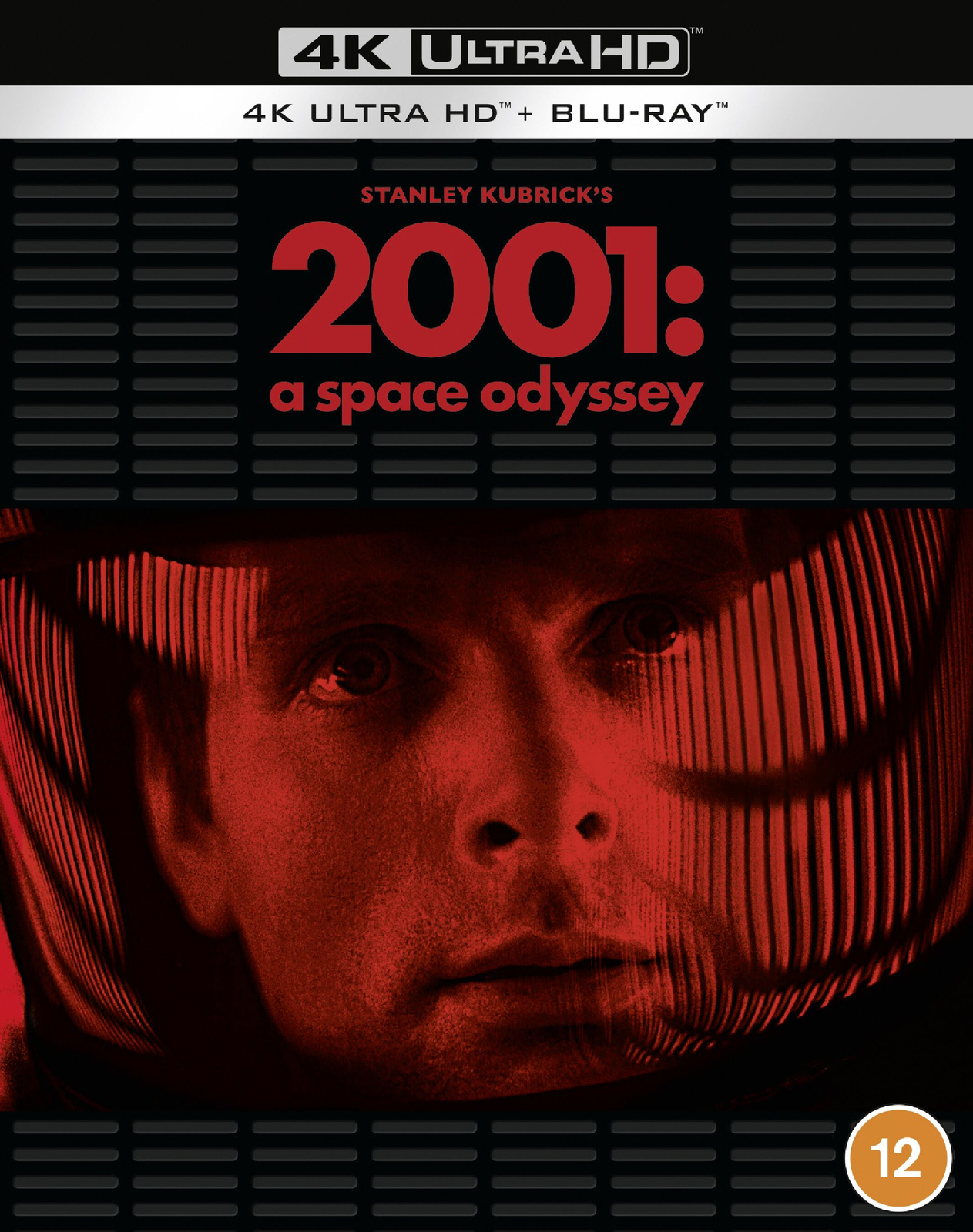 2001 A Space Odyssey [1968] [Region Free] (4K UHD Blu-ray) Keir Dullea