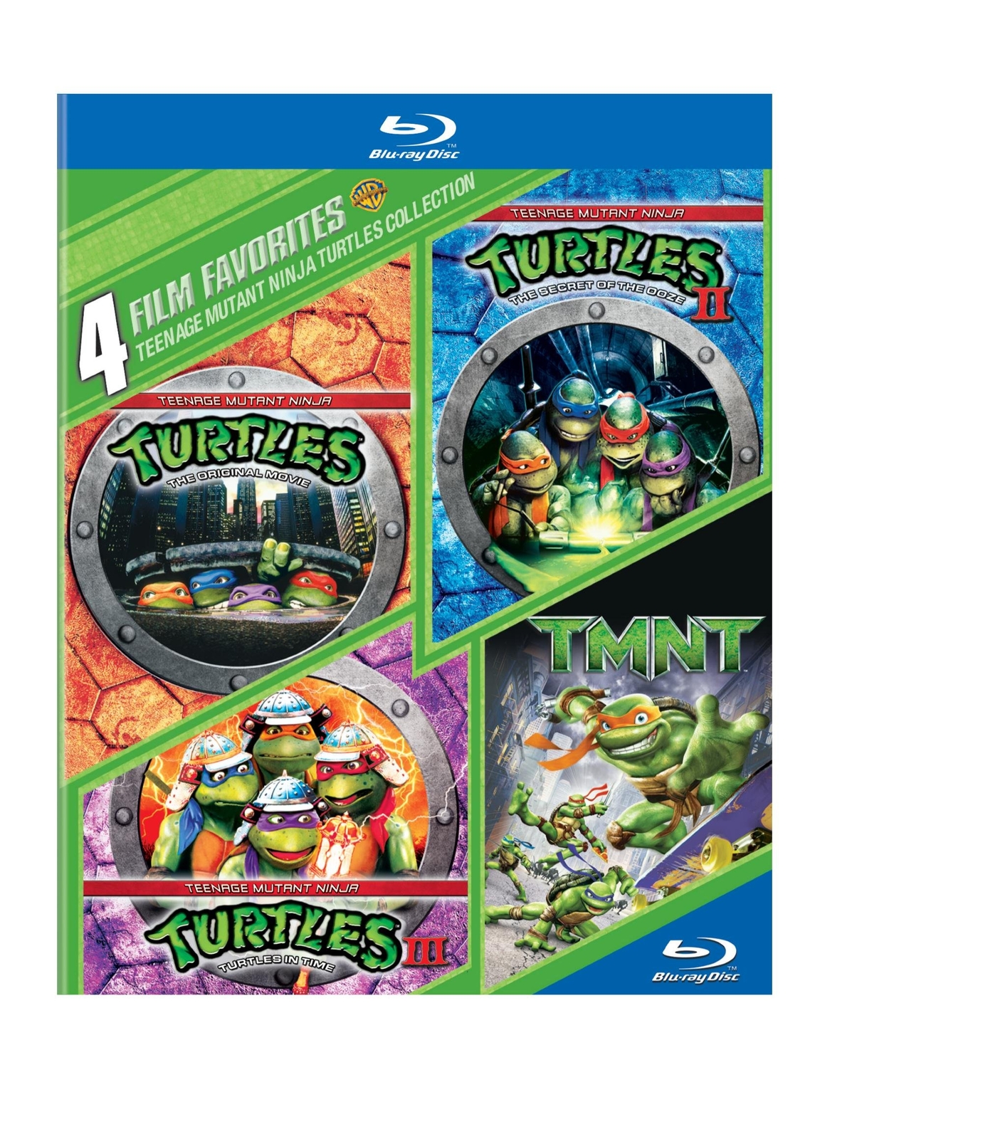 4 Film Favorites: Teenage Mutant Ninja Turtles Collection (Blu-ray) Various