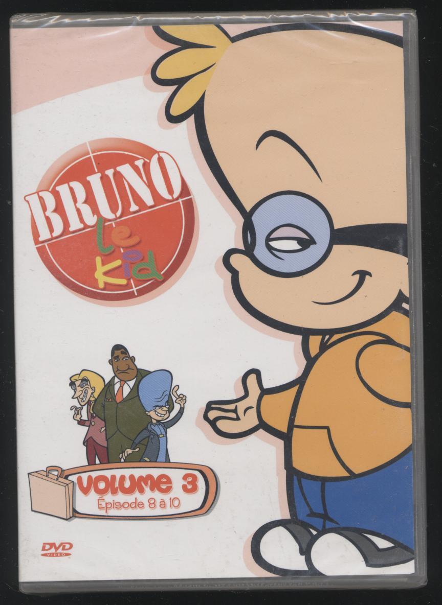 Nuova DVD Bruno Il Bambino Volume 3 Cartone Anime 3 Episodi + Set Ludo-éducatifs