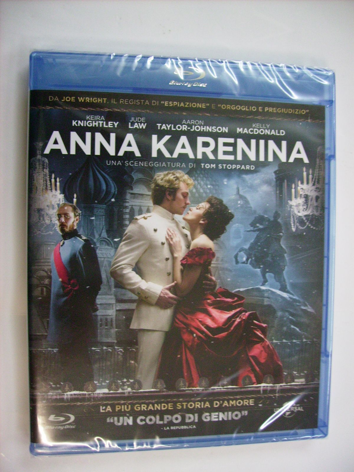 ANNA KARENINA - BLURAY NEW SEALED - KEIRA KNIGHTLEY - JUDE LAW