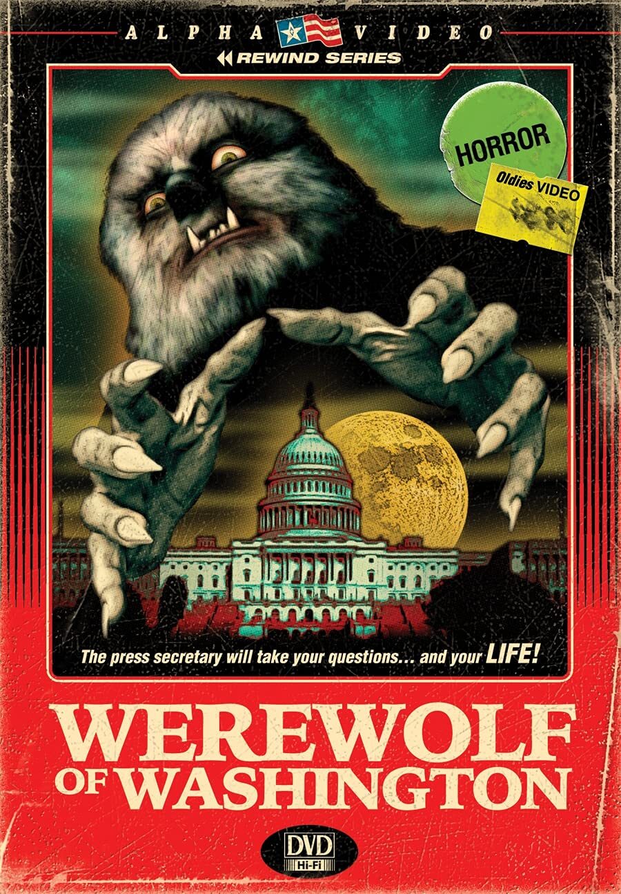 Werewolf of Washington (Retro Cover Art) (DVD) Clifton James Dean Stockwell