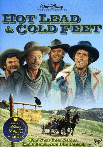 Hot Lead & Cold Feet (DVD) Jim Dale Karen Valentine Don Knotts Darren McGavin