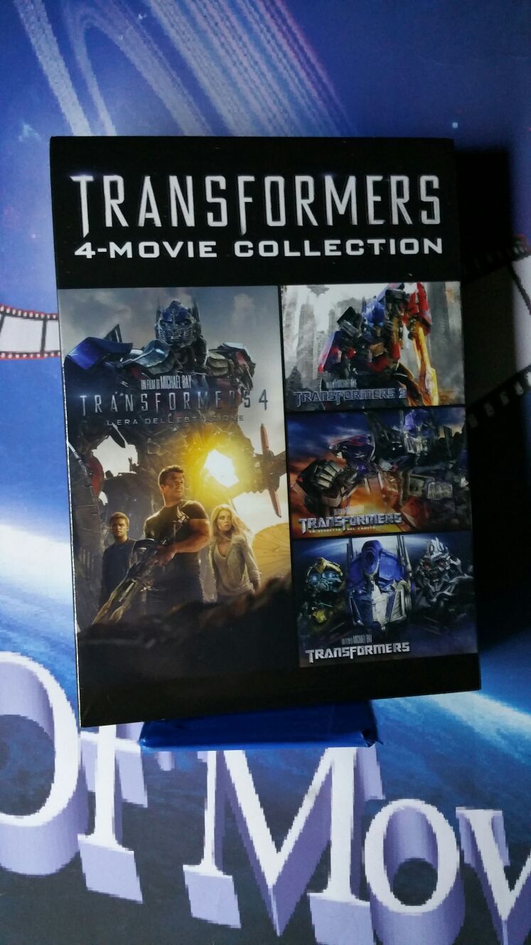 transformers collection *4 dvd*NUOVO*