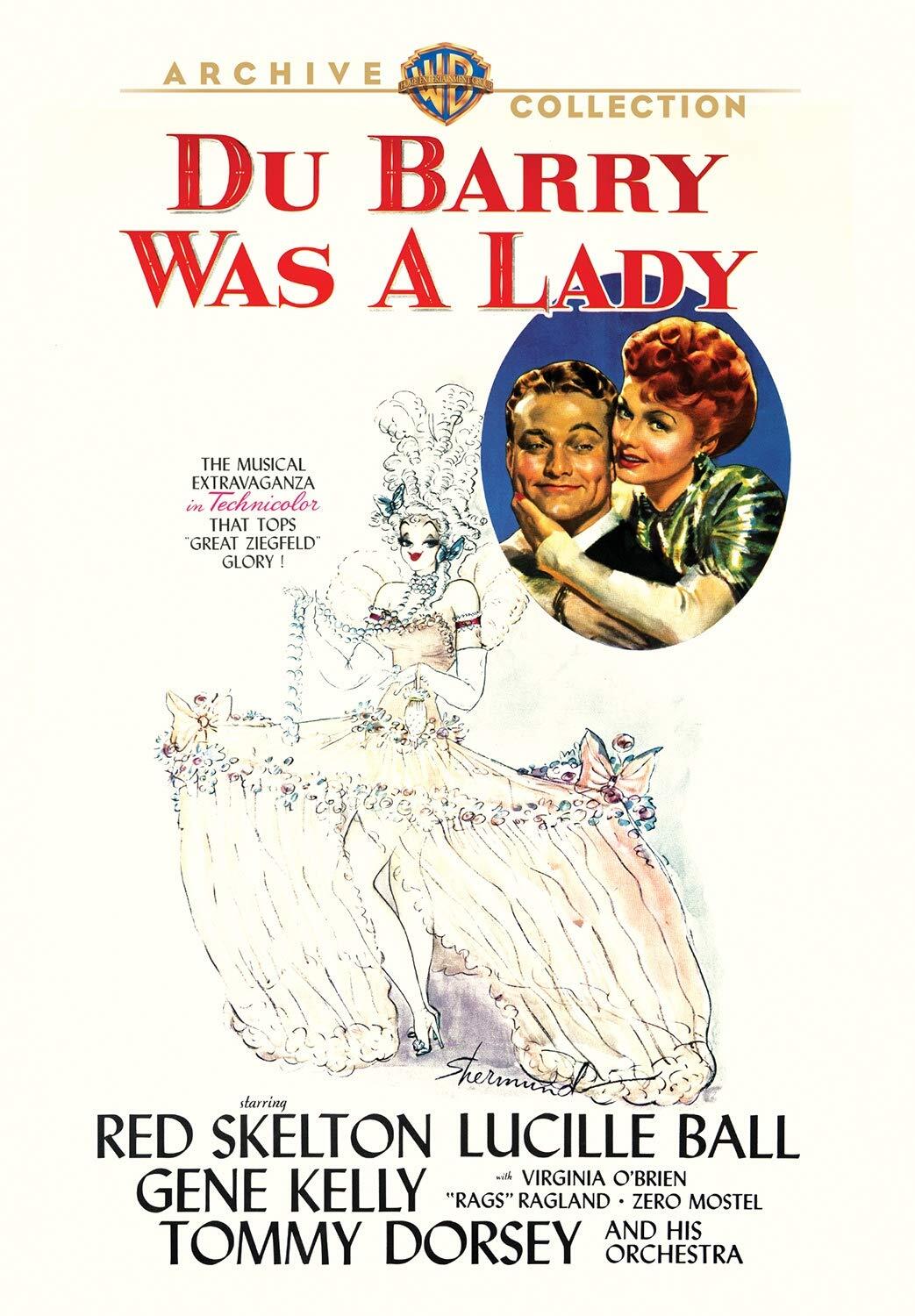 Du Barry Was A Lady (DVD) "Rags" Ragland Gene Kelly Lucille Ball Red Skelton