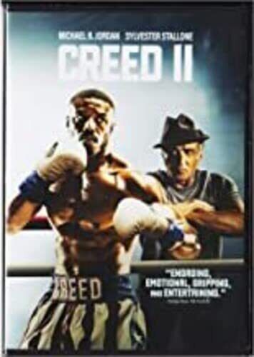 Creed II (DVD) Michael B. Jordan Sylvester Stallone Tessa Thompson Wood Harris