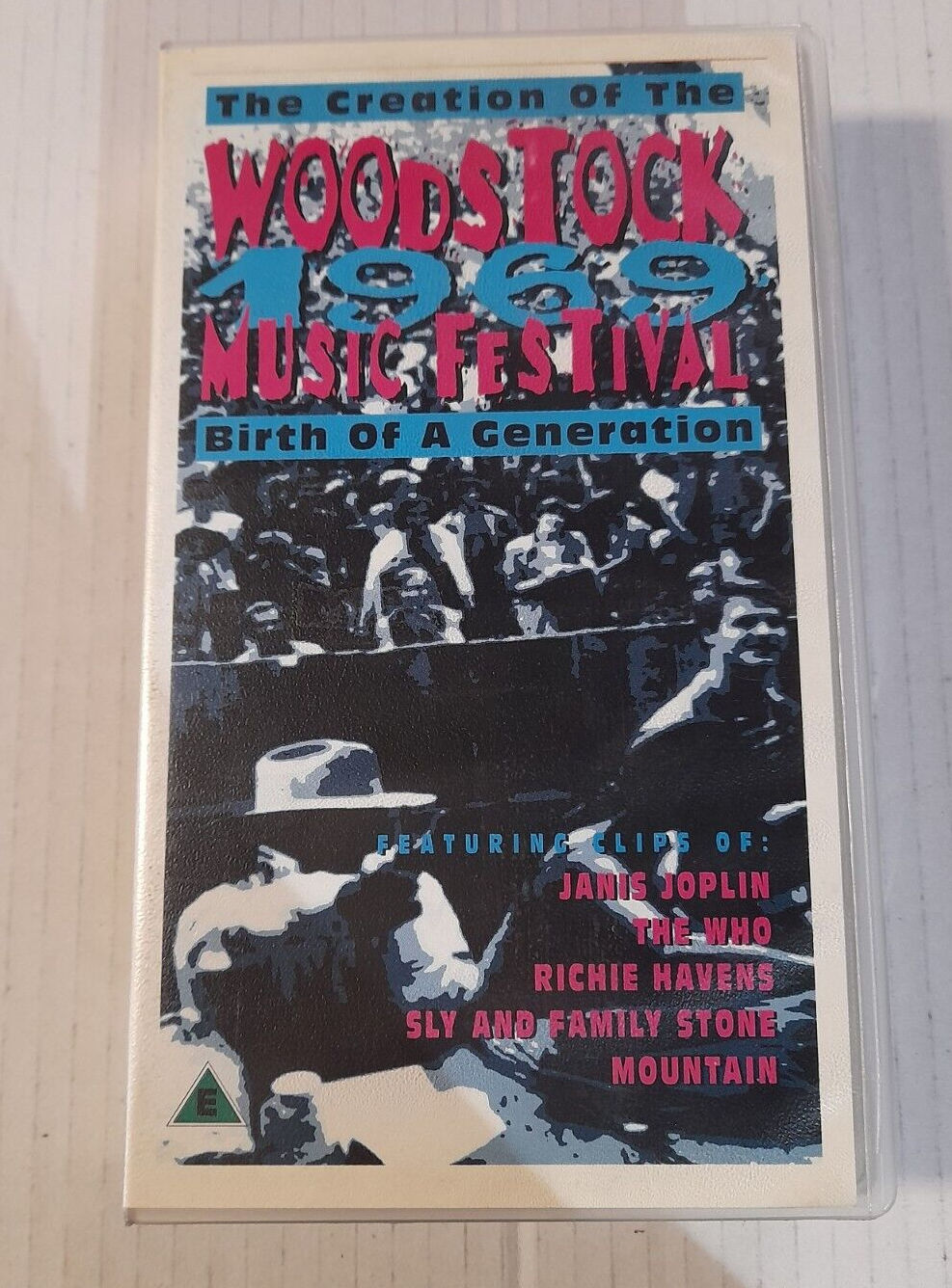 The Creation of the Woodstock 1969 Music Festival - Birth of a Generation -VHS