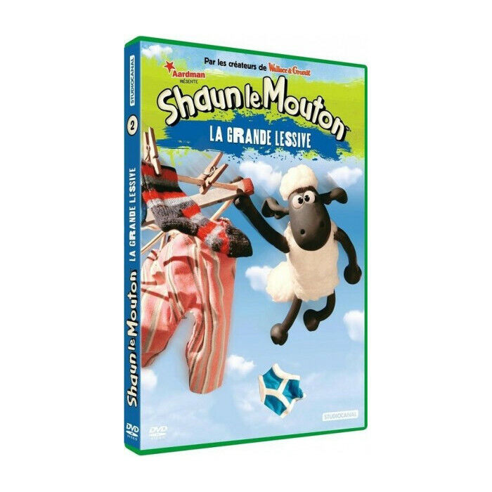 Shaun Il Pecora Volume 2 Stagione 1 La Grande Lavanderia DVD Nuova