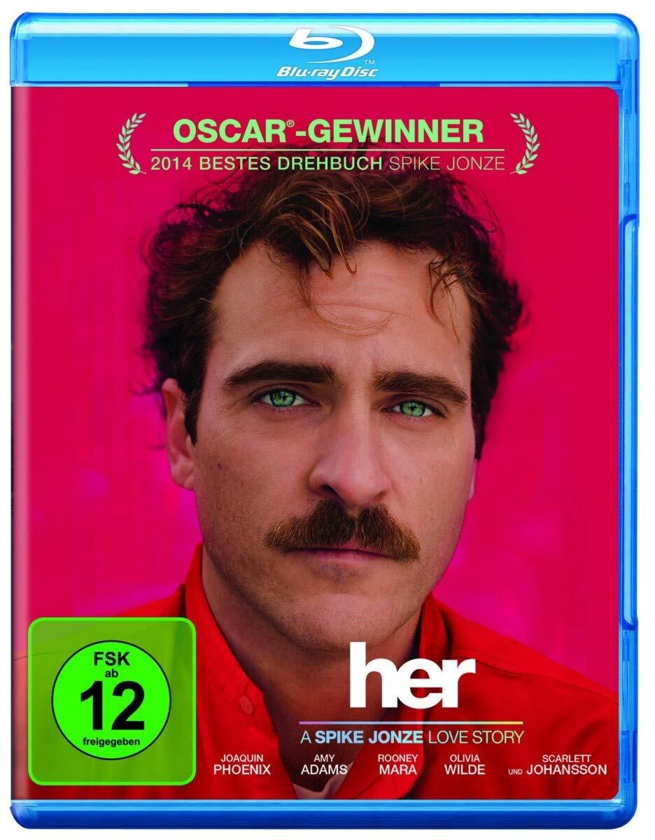 Her [Blu-ray] (Blu-ray) Phoenix Joaquin Adams Amy Mara Rooney Johansson Scarlett