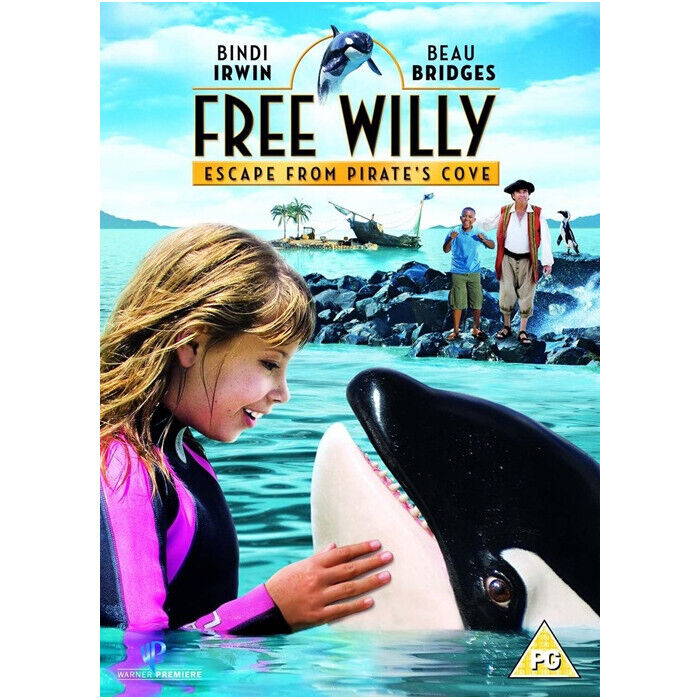 Free Willy Escape From di Pirata Telo DVD Nuova