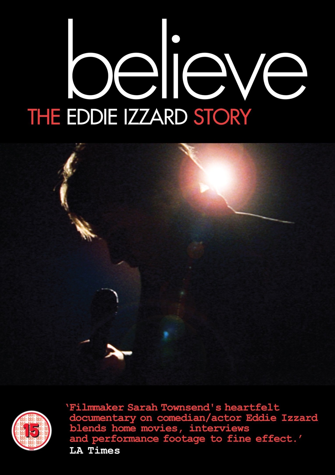 Believe: The Eddie Izzard Story  (2010) (DVD) Eddie Izzard