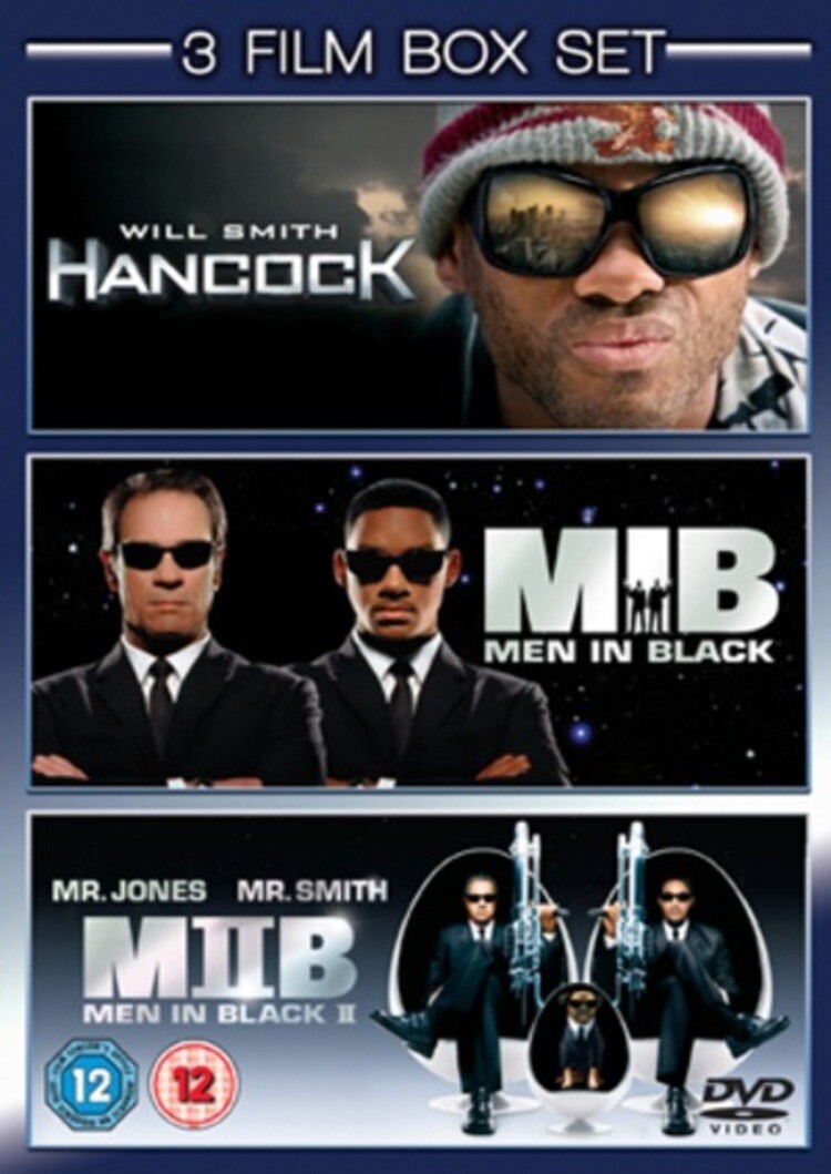 Hancock/Men in Black/Men in Black 2 (DVD) Carel Struycken Mike Nussbaum Rip Torn