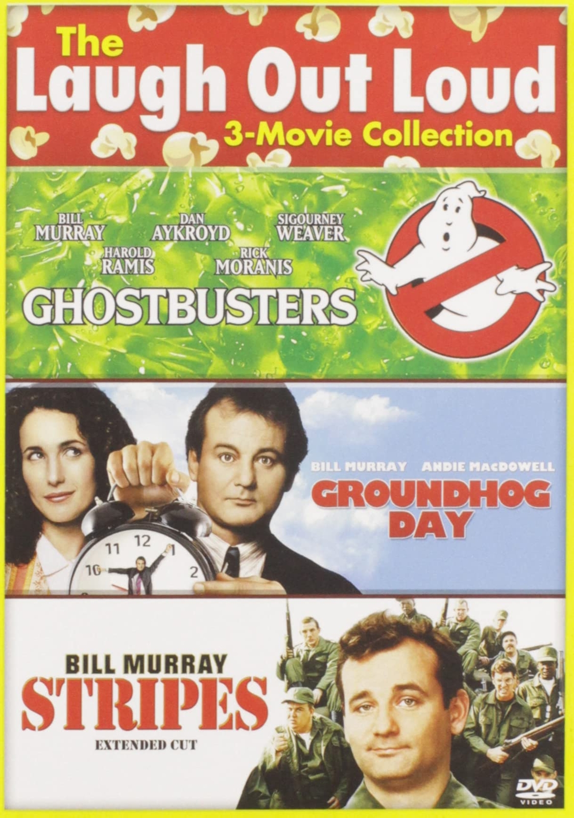 The Laugh at Loud: Ghostbusters / Groundhog Day / Stripes (3-Pack) (DVD)