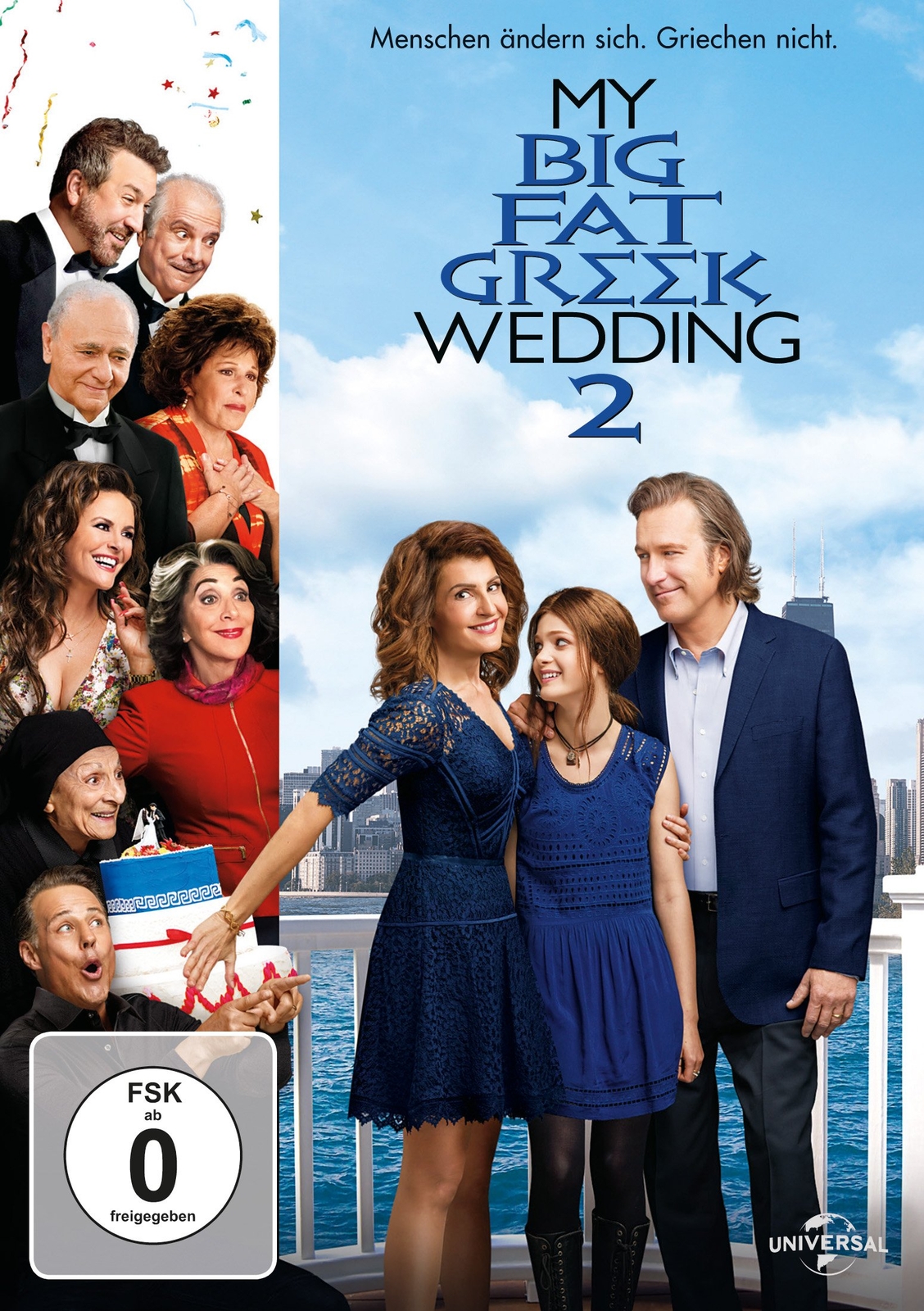 My Big Fat Greek Wedding 2 (DVD) Vardalos Nia Corbett John Kazan Lainie Michael